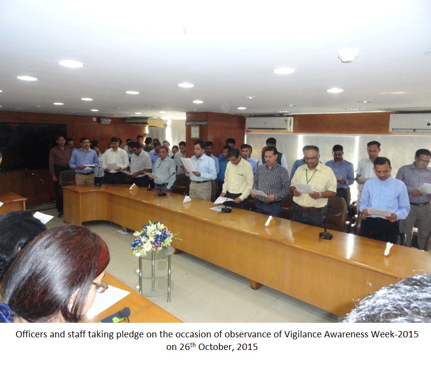 Vigilance Awareness Week 2015